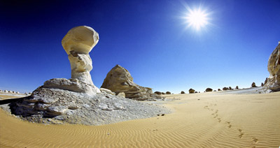 נפלאות המדבר הלבן של מצרים
